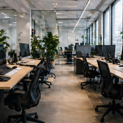 Interventi su uffici e spazi professionali